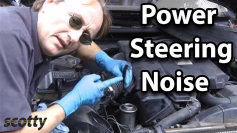 Fixing Noisy Power Steering On Your Car - YouTube