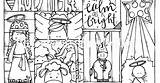 Melonheadz LDS Illustrating Silent Night Coloring Page sketch template