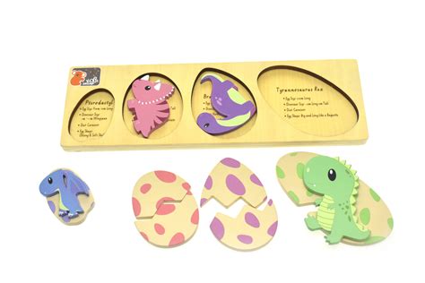 DINOSAUR PUZZLE FOR KIDS WITH FUN FACTS