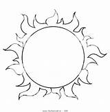 Sunrise Coloring Pages sketch template