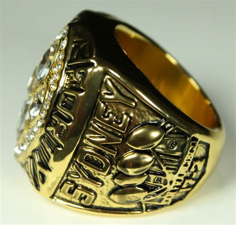 Harry Sydney San Francisco 49ers High Quality Replica 1989 Super Bowl XXIV Ring | Pristine Auction