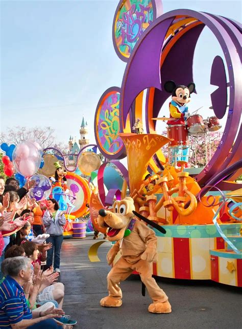 Mickey Mouse Parade Disneyland