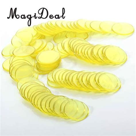 MagiDeal 400pcs PRO Count Bingo Chips Markers for Bingo Game Cards 3/4 ...