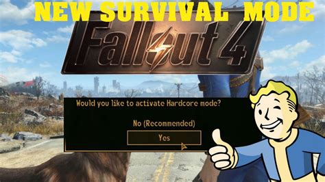 FALLOUT 4: All New Survival Mode Details and Features - YouTube