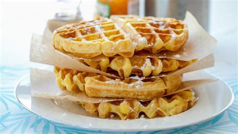 Plain Waffles - Online Culinary School (OCS)