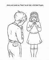 Children Praying Coloring Page Bible Sketch sketch template