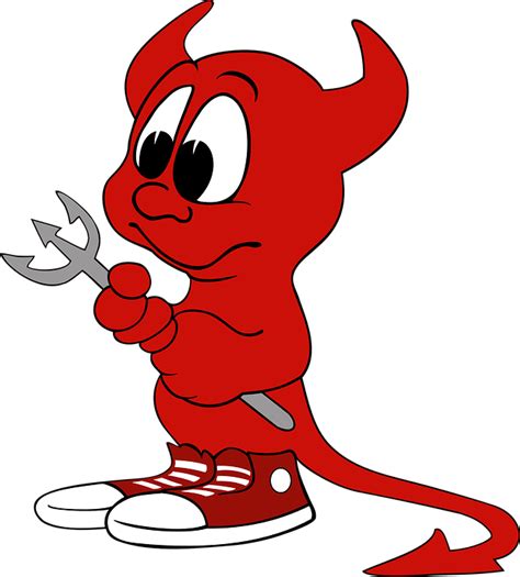 Diablo Rojo Demonio Dibujos · Gráficos vectoriales gratis en Pixabay