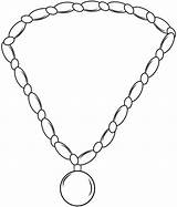 Necklace Coloring Pages  Free Printable For Kids sketch template