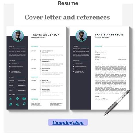 Resume Template, Clean Resume, Resume Google Docs, Resume Word & Pages, Elegant Simple Resume ...