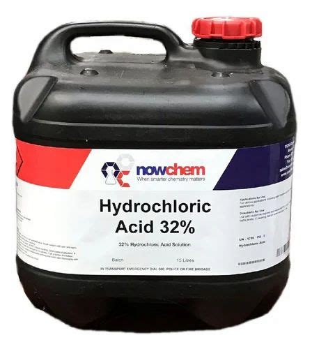 Hydrochloric Acid Hcl at Rs 6/kg | Mandoli | New Delhi | ID: 2848972789488