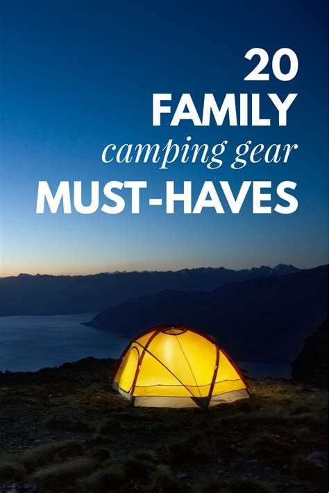 Family Camping Gear Essentials | Christmas Gift Guide - Frugal Living NW