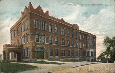 Passavant Hospital Pittsburgh, PA Postcard