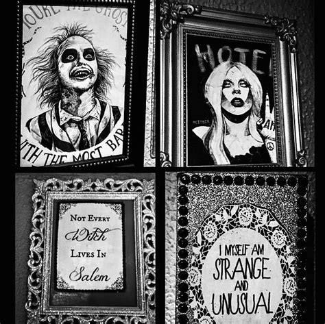 Gothic/horror wall art | Horror decor, Gothic wall art, Creepy home decor