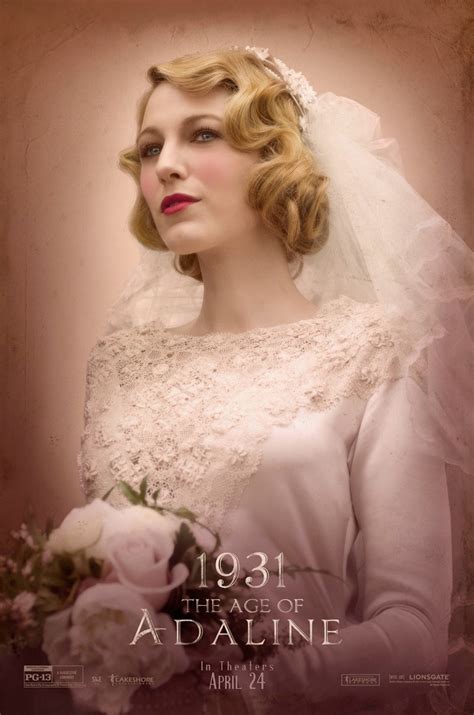 Blake Lively Style: Retro Looks on The Age of Adaline Posters