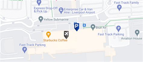 Liverpool Airport Car Park Map