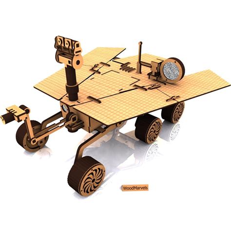 Curiosity Rover Papercraft Cut Out