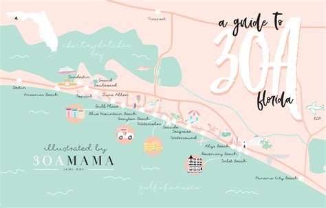 30A Mama - 30A Map Neighborhood Guide - Where to Stay on 30A - 30A Mama™ | Jami Ray30A Mama ...