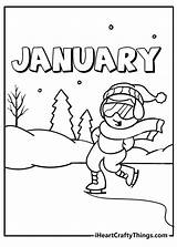 January Coloring Pages 100% Free Printables sketch template