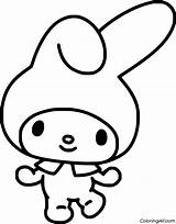 Sanrio Coloring Sheets  ColoringAll sketch template
