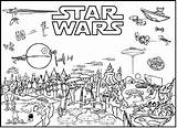 Star Wars Hoth Battle Coloring Pages Sketch Page sketch template