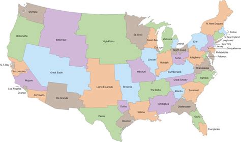 Map Of Lower Usa - Draw A Topographic Map