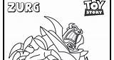 Radkenz Artworks Gallery Toy Story Zurg Coloring Page sketch template