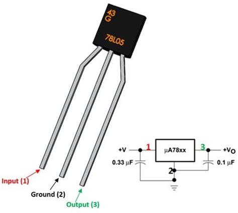 78L05 Pinout | Voltage regulator, Electronics circuit, Electronics basics