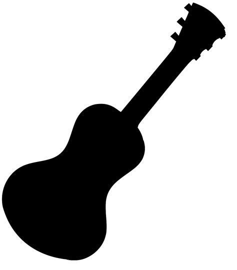 SVG > guitar acoustic - Free SVG Image & Icon. | SVG Silh