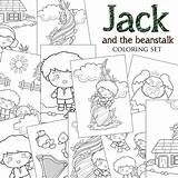 Jack And The Beanstalk Classic Kids Bedtime Story Coloring Pages  sketch template