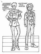 Robotech Mecha Coloring Pages sketch template