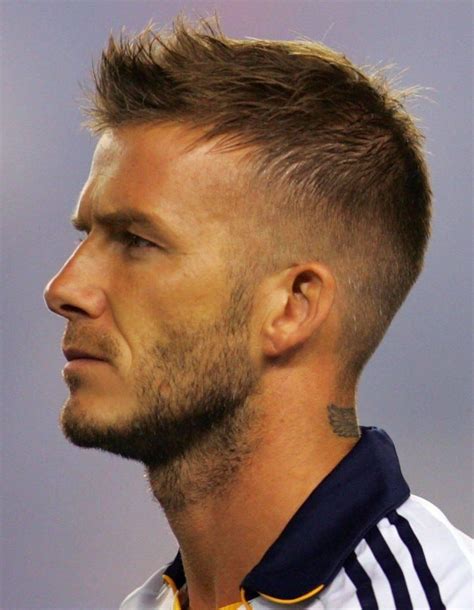 Slicked Back Undercut David Beckham