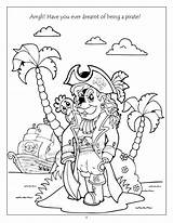 Pirate Treasures Coloring Book 85 X 11 sketch template