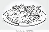 2220 Omelette Drawing Bilder Stockfotos Und Vektorgrafiken  Shutterstock sketch template