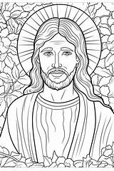 Jesus Coloring Pages For Kids / Sunday School  Free Printable sketch template