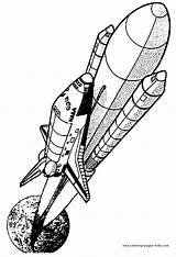 Collection Of Space Shuttle Coloring Pages  Free Printable sketch template