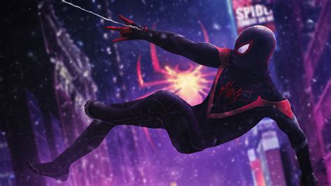 4K Spider-Man Miles Morales Wallpapers - Wallpaper Cave