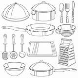 Cocina Keuken Para Colorear Kleurplaat Dibujo Cuisine Kitchen Coloring  sketch template