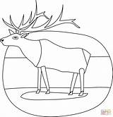 Elk coloring Page  Free Printable Coloring Pages sketch template