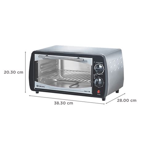 Buy BAJAJ Majesty 1000 TSS 10L Oven Toaster Grill with Unique Heating ...