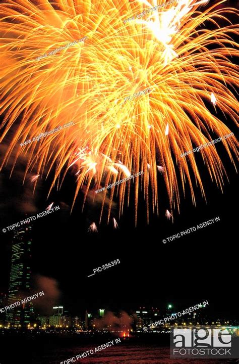 Fireworks, Hangang River, Seoul, Korea, Stock Photo, Picture And Rights Managed Image. Pic. PIC ...
