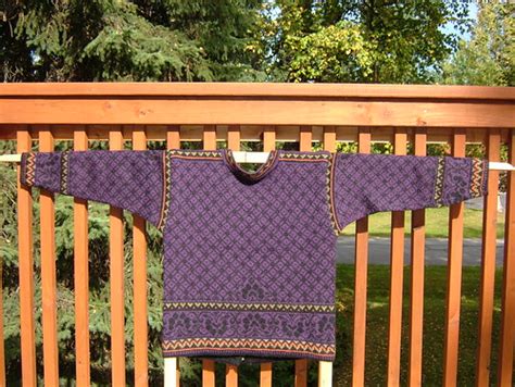 Tiur cardigan | Dale of Norway cardigan (back) knit from Tiu… | carolyninAlaska | Flickr