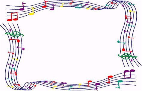 music notes border clipart - Clip Art Library