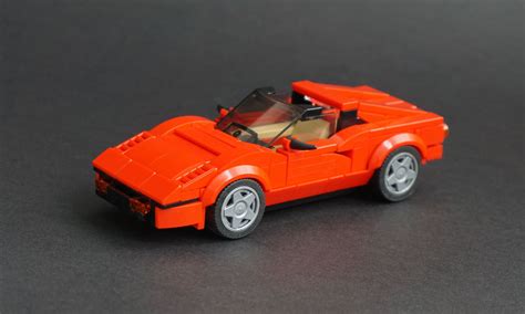 Lego 1979 Ferrari 308 GTS - 01 | Lego cars, Lego, Lego speed champions
