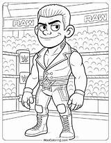24 WWE & Wrestling Coloring Pages Free PDF To Print  Woo sketch template