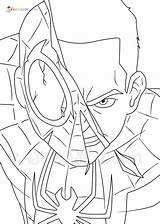 Miles Morales Spider Man Coloring Pages Sketch Page sketch template