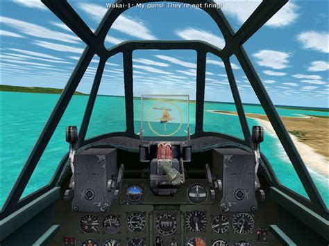 Screenshot of Microsoft Combat Flight Simulator 2: WW II Pacific ...