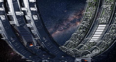 ArtStation - Futuristic Space Colony C | Resources