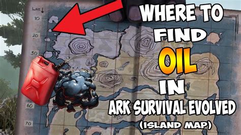 BEST Place To Find OIL In Ark Survival Evolved (Island Map) - YouTube