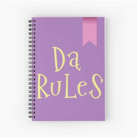 "Da rules rules book from Fairly OddParents" Spiral Notebook for Sale ...