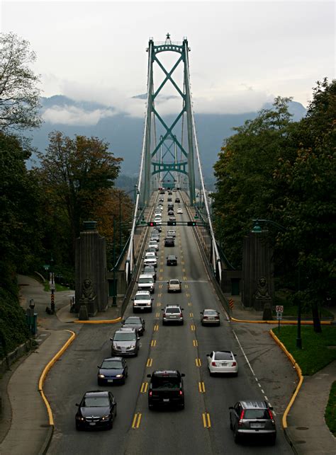 Overlooking the Lions Gate Bridge in Vancouver - The GateThe Gate